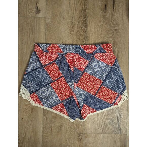 🥚3/30 Cloud Chaser Boho Paisley Shorts - Picture 8 of 8